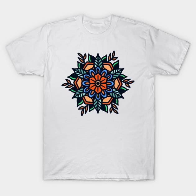 Cool Mandala Tattoo T-Shirt by herbivorass